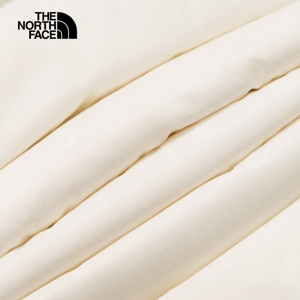 The North Face 北面 女款米白色防潑水保暖連帽羽絨外套|89Y4QLI