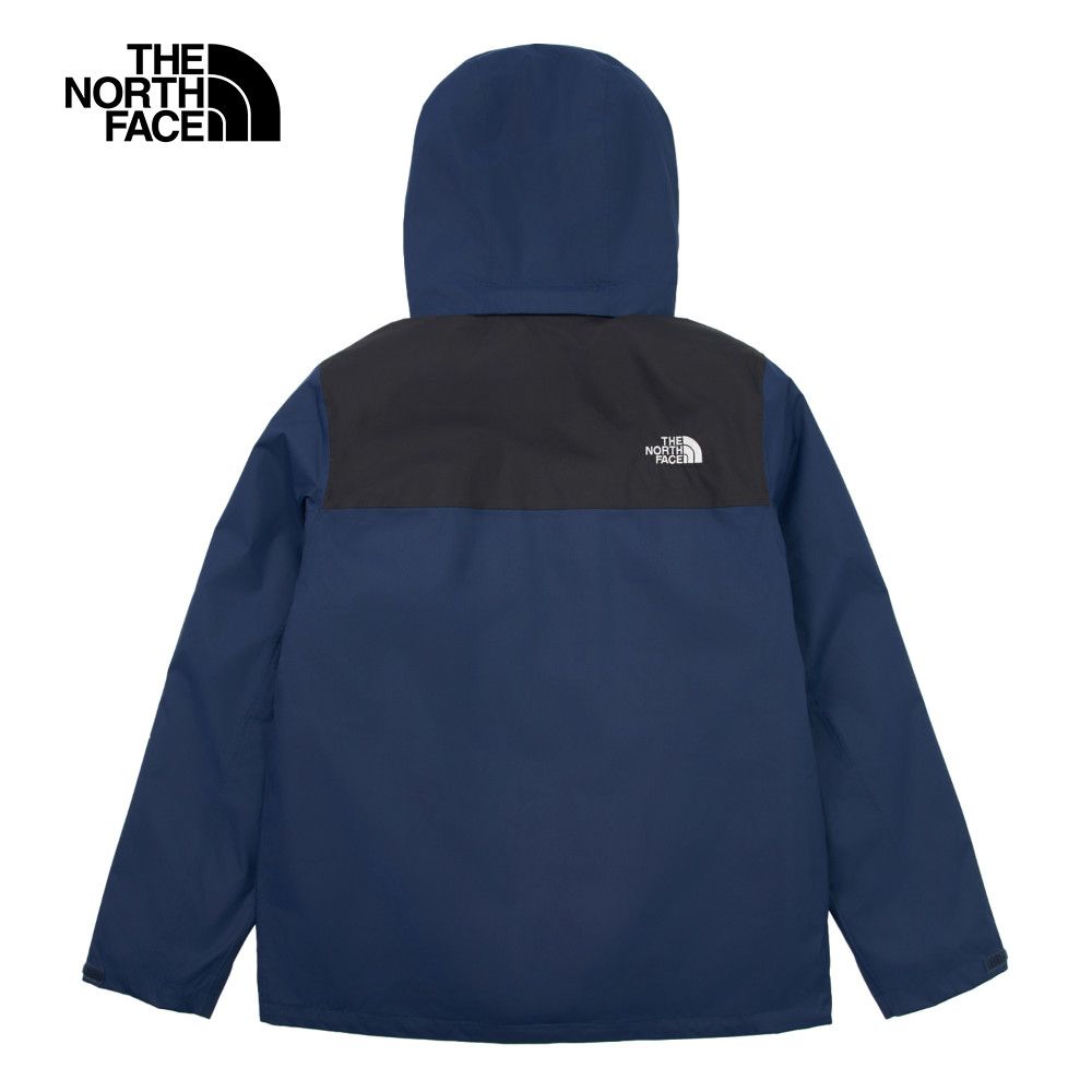 The North Face 北面 男款藍色DryVent防水透氣保暖連帽鋪棉內裡三合一外套|8DNC8K2