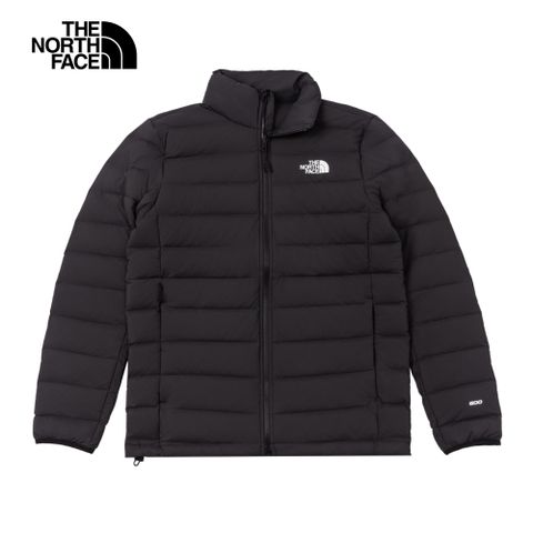 The North Face 北面 男款黑色DWR防潑水保暖可打包羽絨外套|7W7Q4H0 600蓬鬆度