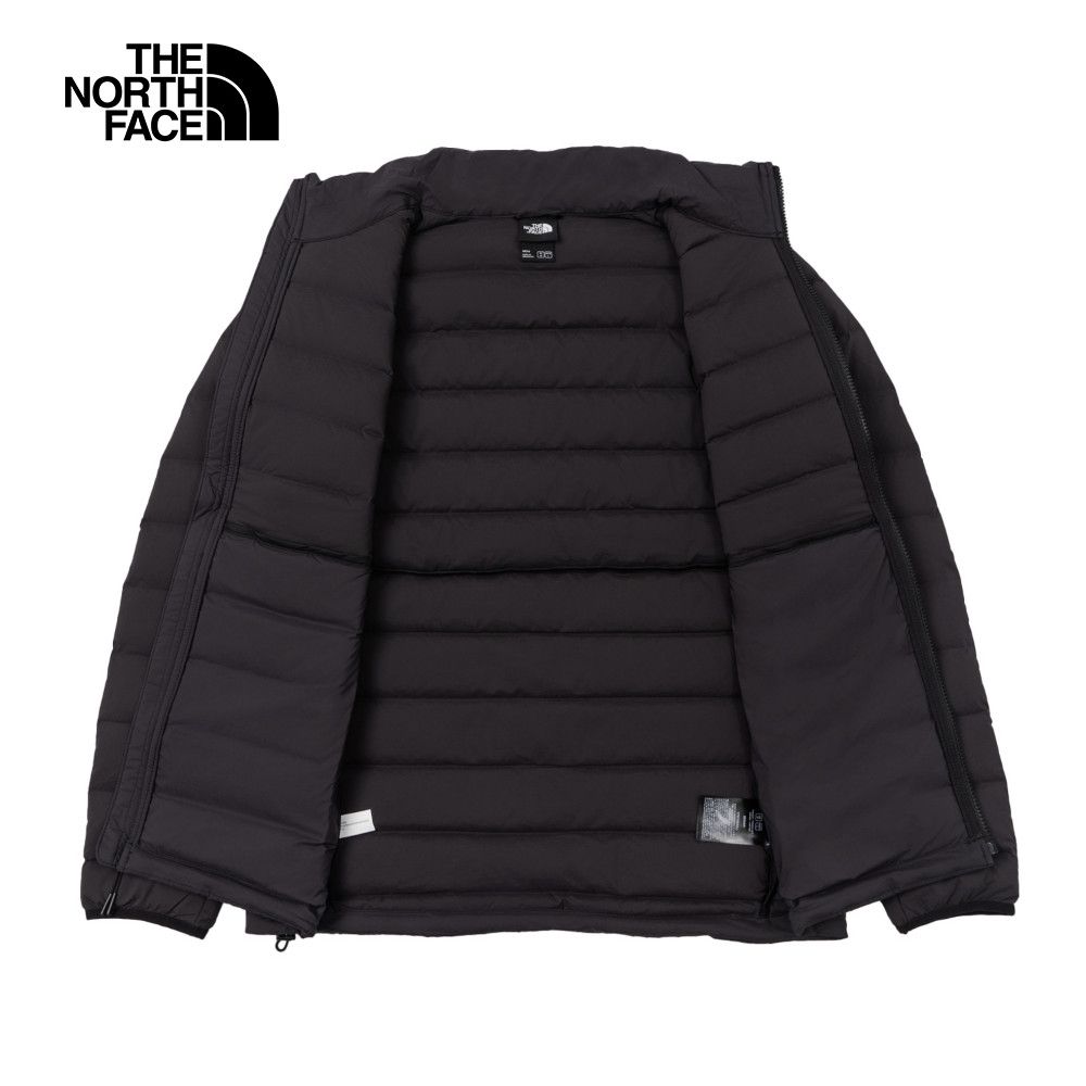 The North Face 北面 男款黑色DWR防潑水保暖可打包羽絨外套|7W7Q4H0 600蓬鬆度