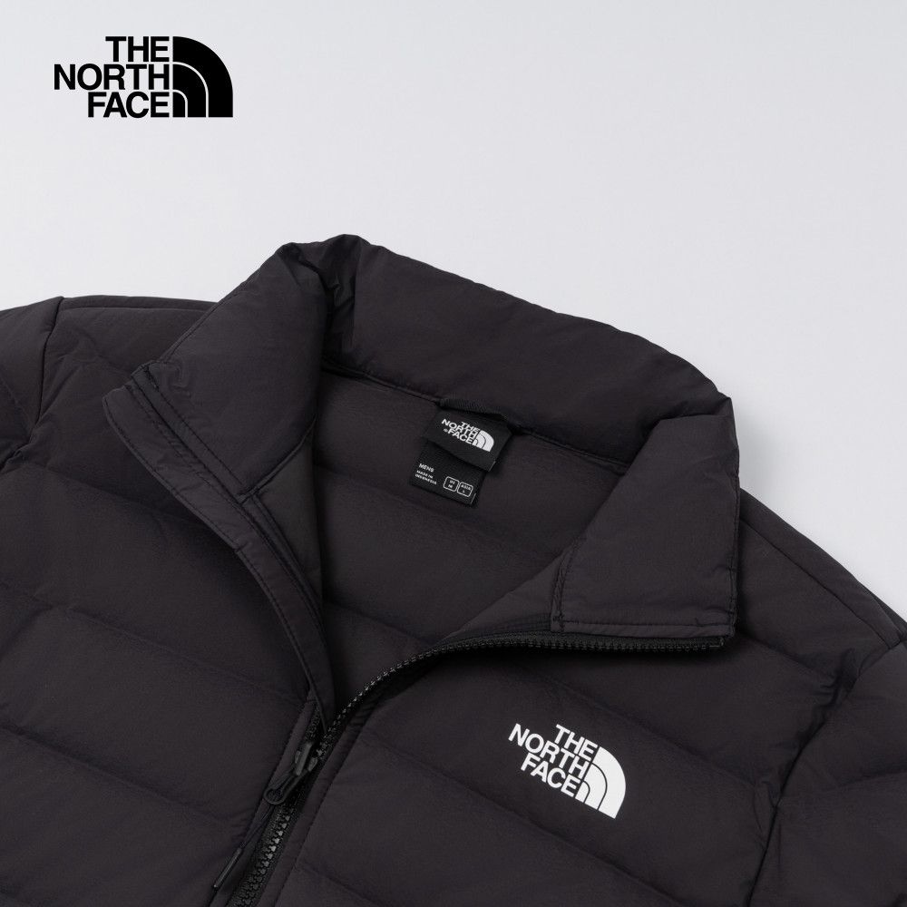 The North Face 北面 男款黑色DWR防潑水保暖可打包羽絨外套|7W7Q4H0 600蓬鬆度