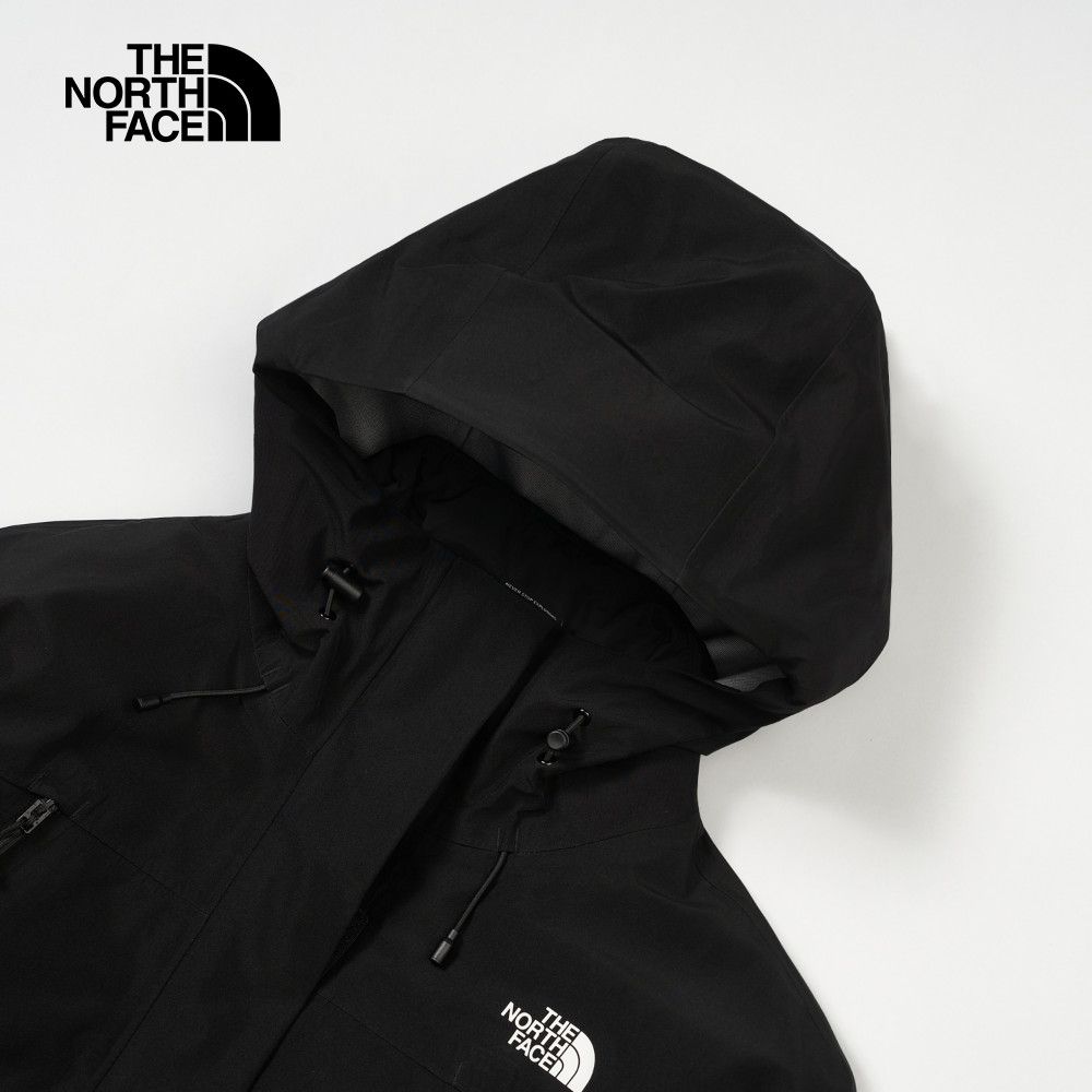 The North Face 北面 女款黑色FUTURELIGHT防水透氣連帽羽絨內裡三合一外套｜89X6JK3 600蓬鬆度