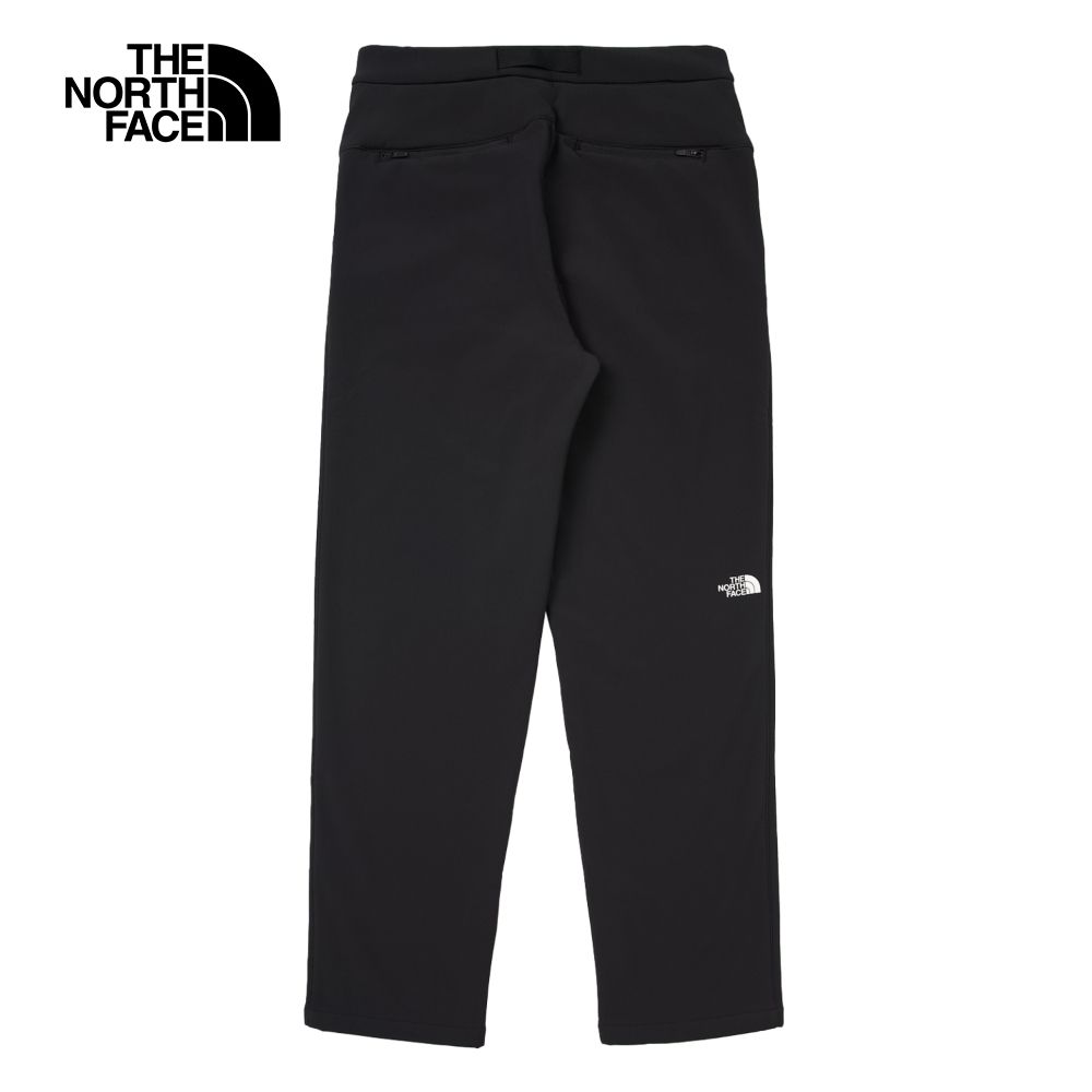 The North Face 北面 女款黑色DWR防潑水附腰帶戶外徒步長褲｜89Y9JK3