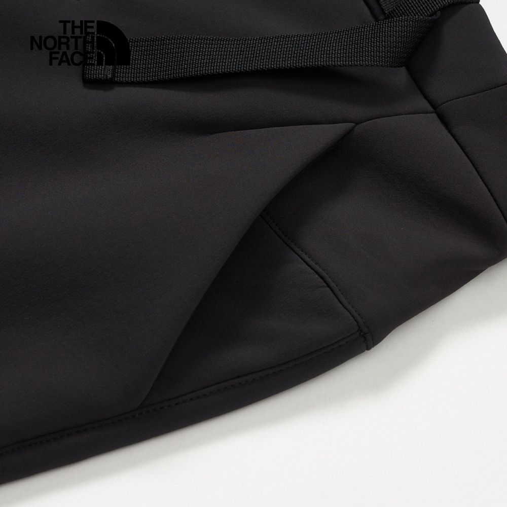 The North Face 北面 女款黑色DWR防潑水附腰帶戶外徒步長褲｜89Y9JK3
