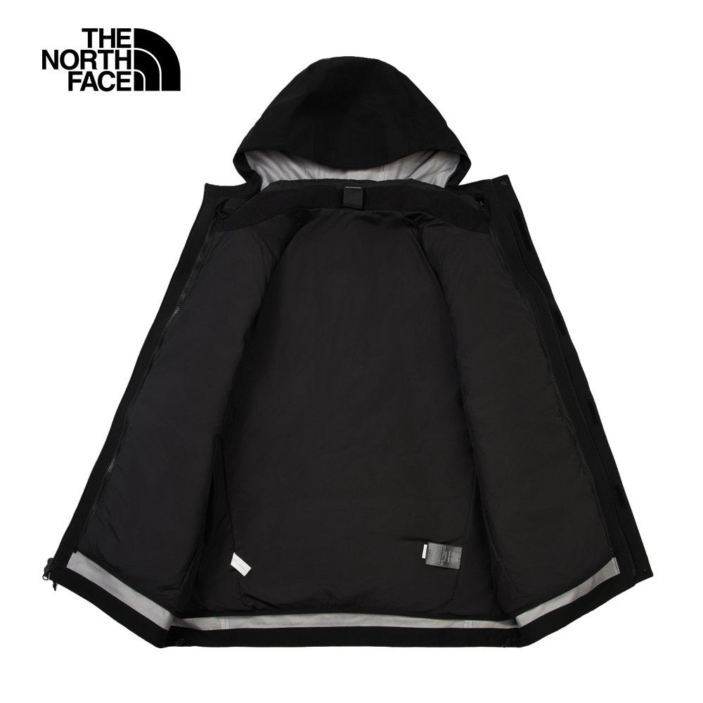 The North Face 北面 男款黑色FUTURELIGHT防水透氣連帽三合一外套｜89ZMJK3 600蓬鬆度