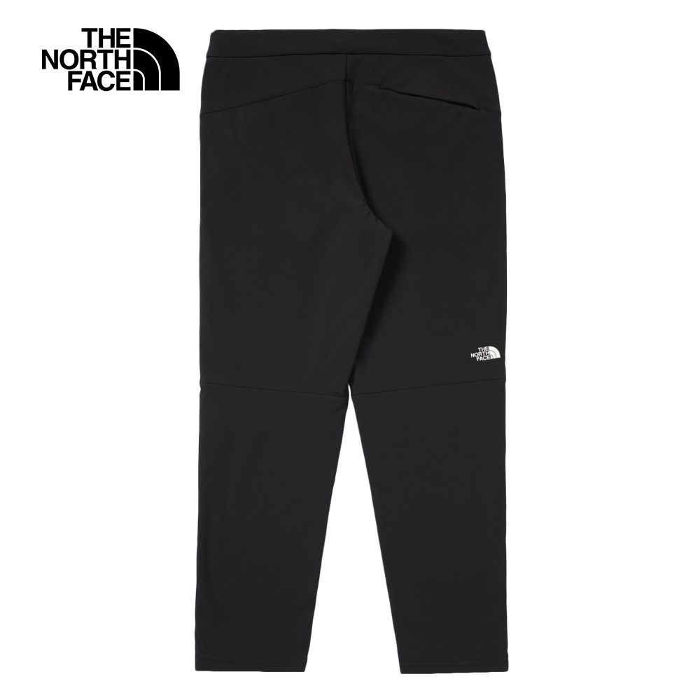 The North Face 北面 男款黑色DWR防潑水附腰帶戶外徒步長褲｜89ZVJK3