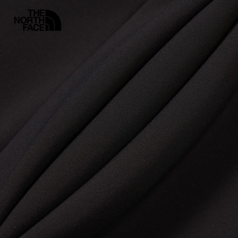 The North Face 北面 男款黑色DWR防潑水附腰帶戶外徒步長褲｜89ZVJK3