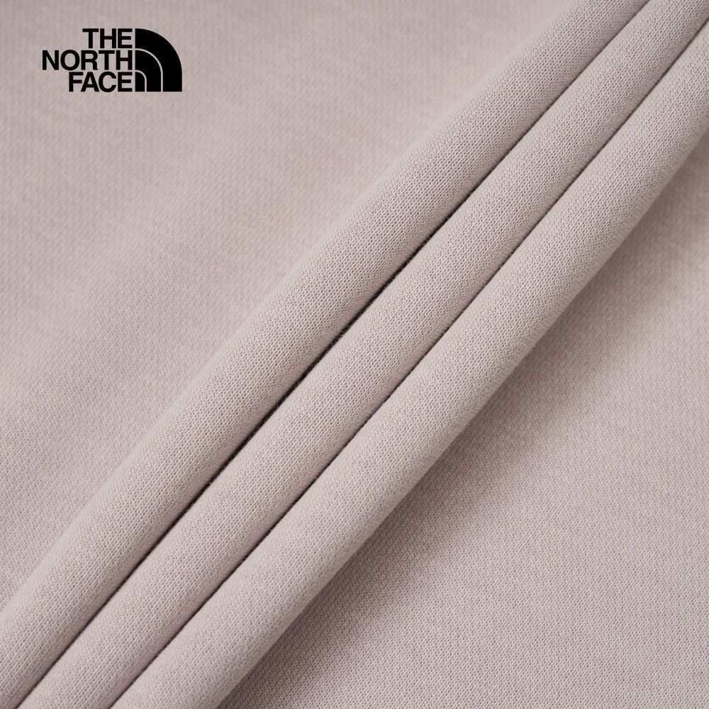 The North Face 北面 女款灰色舒適保暖經典品牌印花長袖大學T｜8AT01OA