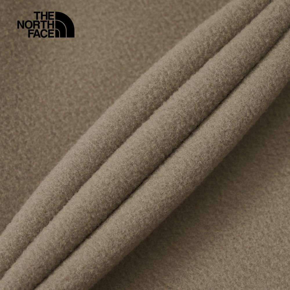 The North Face 北面 UE男款灰色舒適保暖可調節連帽抓絨外套｜8A849O0 