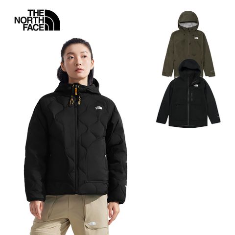 The North Face 北面 男女款防水羽絨/衝鋒衣/三合一外套(多款任選)