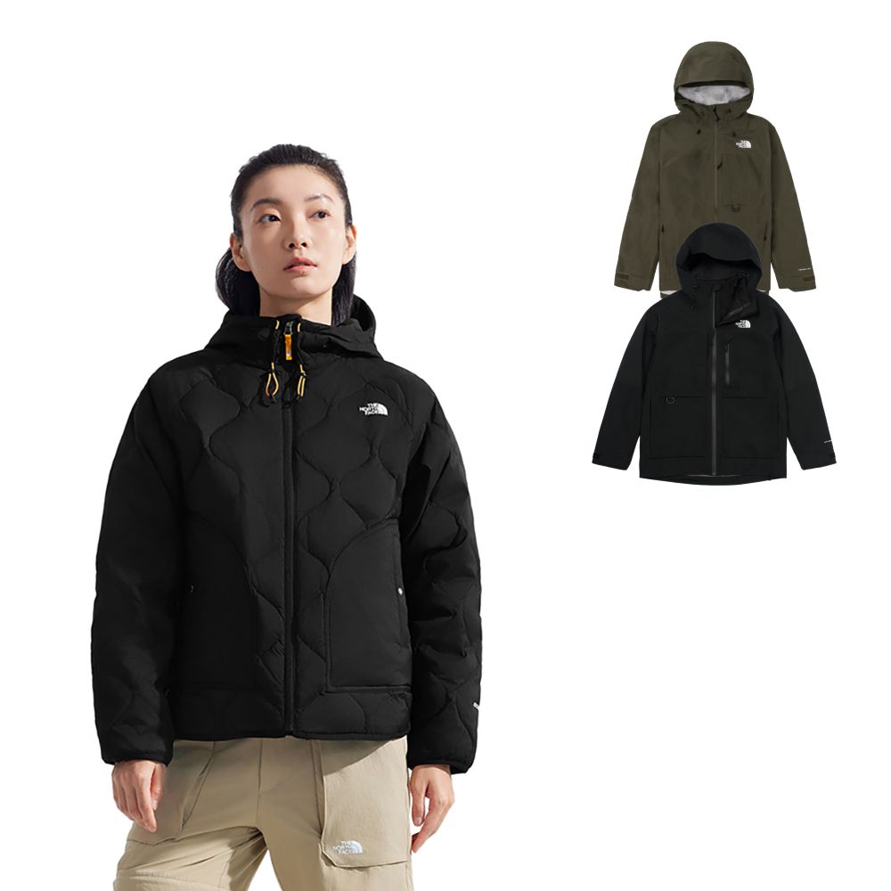 The North Face 北面 男女款防水羽絨/衝鋒衣/三合一外套(多款任選)