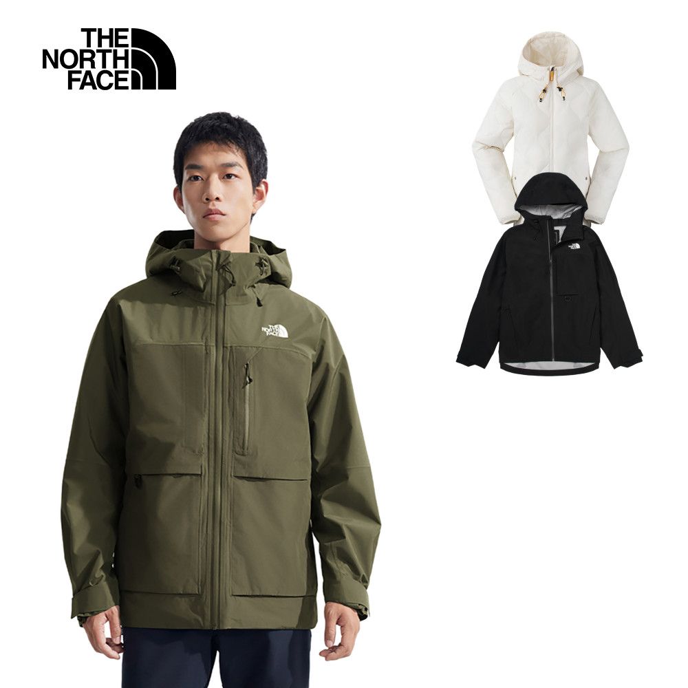 The North Face 北面 男女款防水羽絨/衝鋒衣/三合一外套(多款任選)