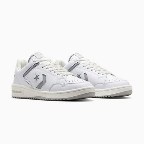 CONVERSE WEAPON OX 低筒 籃球鞋 男鞋 女鞋 白灰-A12335C