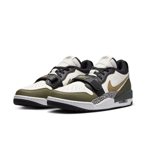 NIKE 耐吉 AIR JORDAN LEGACY 312 LOW 男鞋 籃球鞋 白/黑/綠-CD7069120