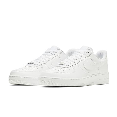 NIKE 耐吉 AIR FORCE 1 07 休閒鞋 男鞋 全白色-CW2288111 CW2288-111