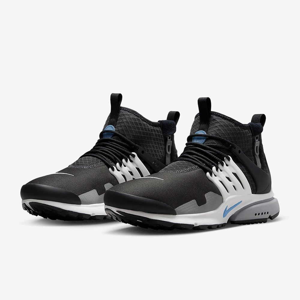 NIKE 耐吉  AIR PRESTO MID UTILITY 休閒鞋 男鞋 黑白-DC8751002