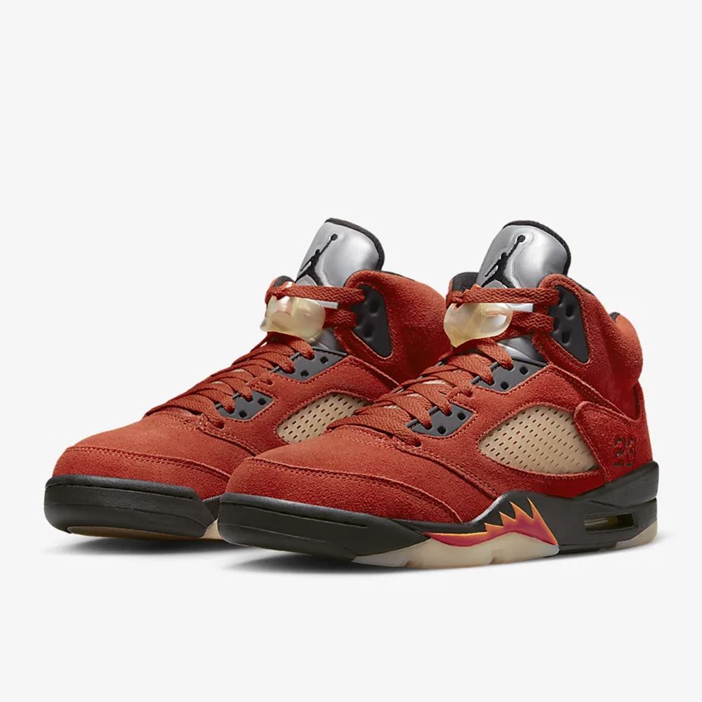 NIKE 耐吉 WMNS AIR JORDAN 5 RETRO 籃球鞋 女 紅-DD9336800