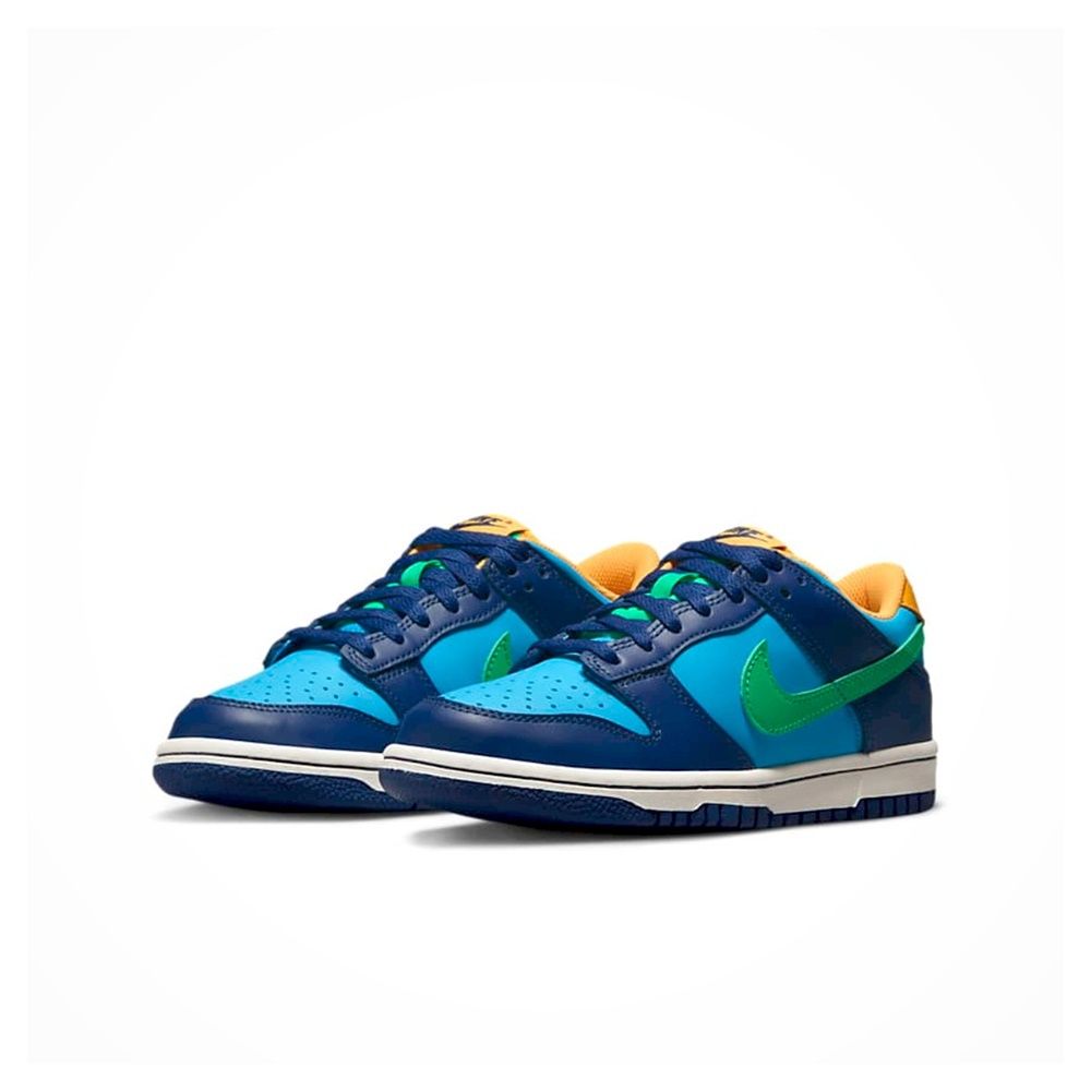 NIKE 耐吉  DUNK LOW  GS 休閒鞋 童鞋 大童 女鞋 藍色-DV1693401