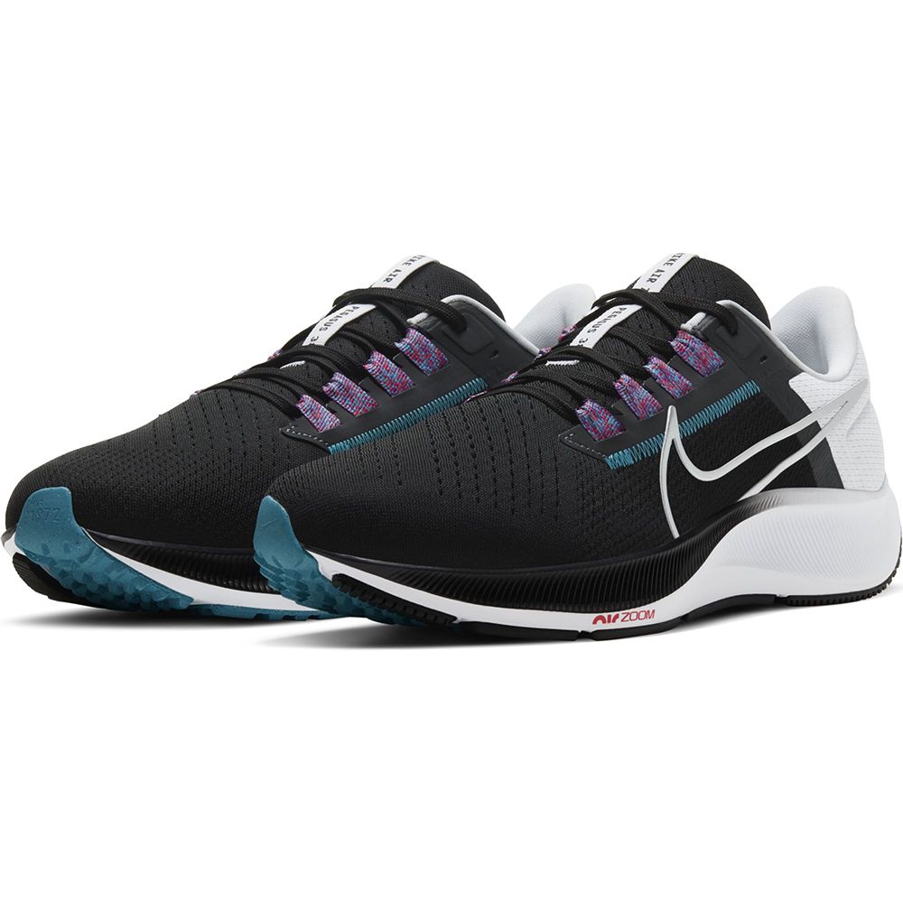 NIKE】NIKE AIR ZOOM PEGASUS 38 跑步鞋男鞋黑白-CW7356003 - PChome