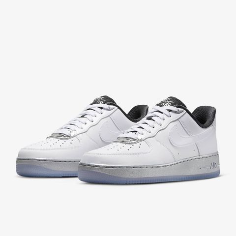 NIKE 耐吉 WMNS AIR FORCE 1 07 SE 休閒鞋 女鞋 白銀-DX6764100