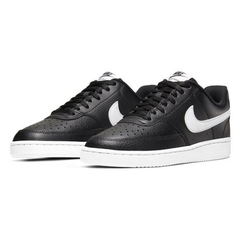 【NIKE】WMNS NIKE COURT VISION LOW 女鞋 休閒鞋 黑色-CD5434001