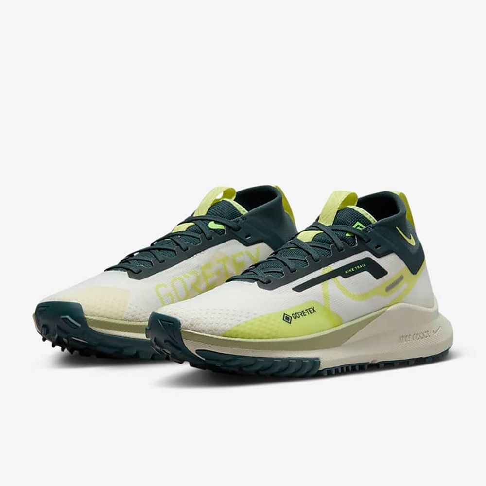  【NIKE】WMNS REACT PEG TRAIL 4 GTX 女鞋 跑步鞋 白綠-FN7771100