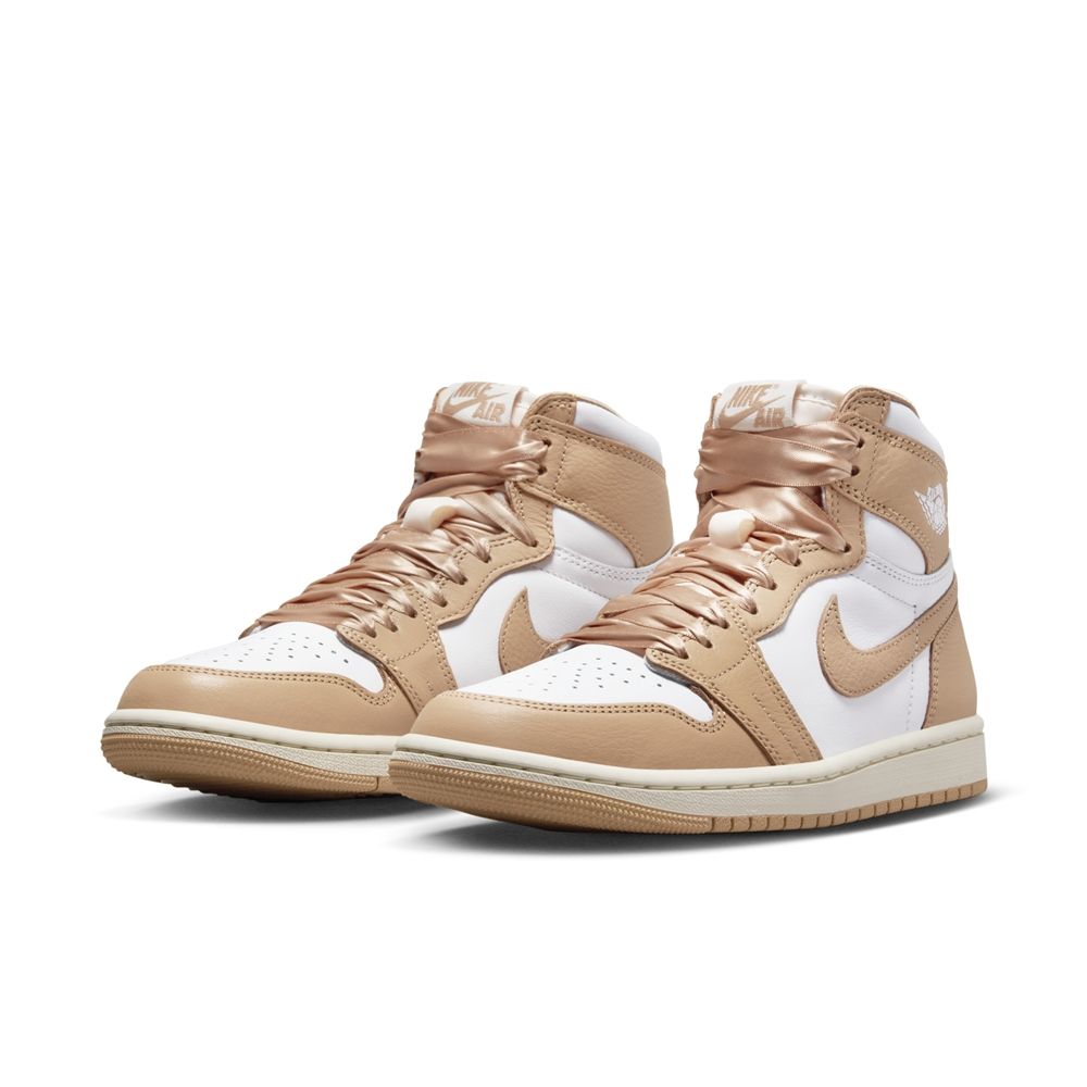 NIKE】WMNS AIR JORDAN 1 RETRO HI OG 女鞋籃球鞋白奶茶-FN6622201