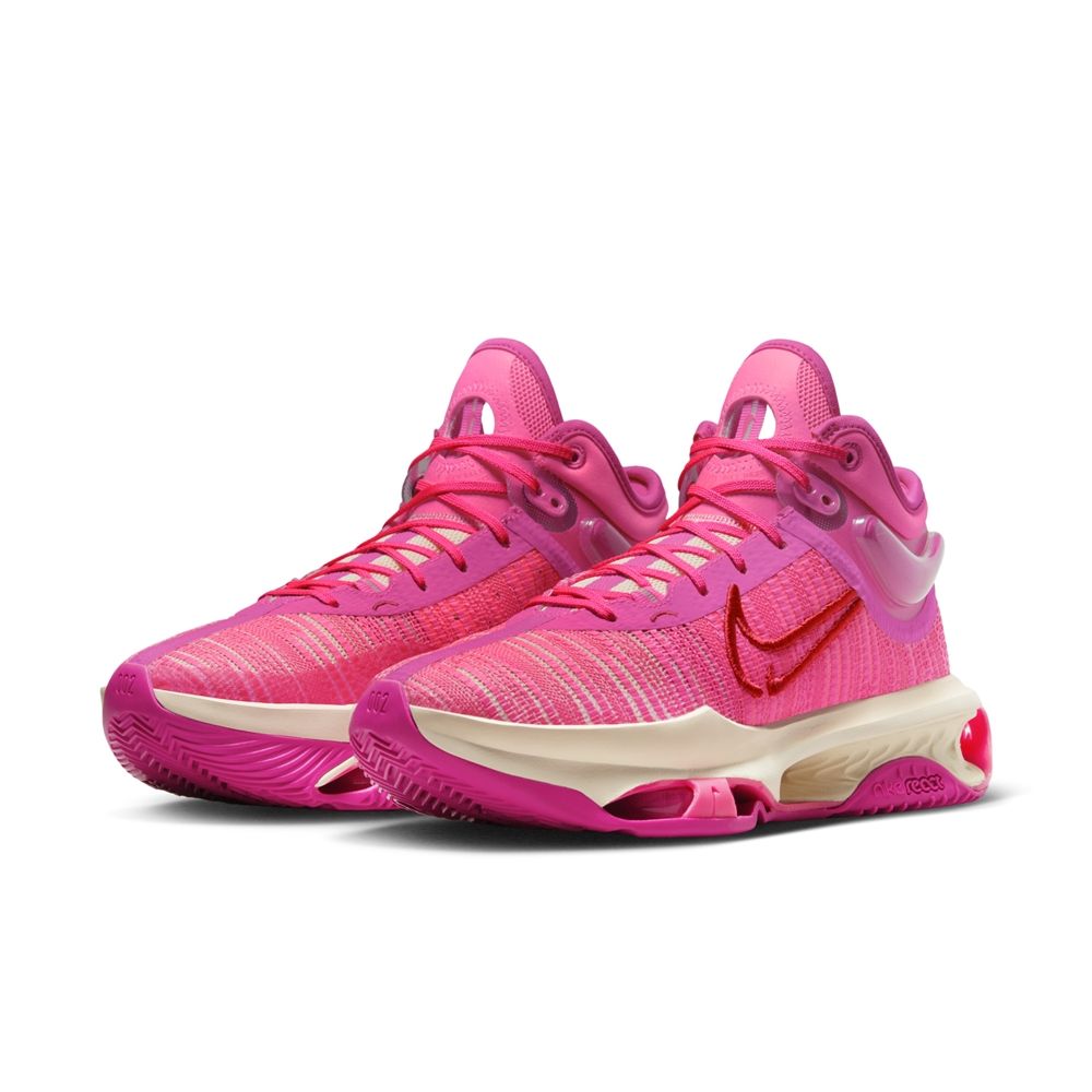 NIKE 耐吉 AIR ZOOM G.T. JUMP 2 EP 男鞋 籃球鞋 粉-DJ9432601