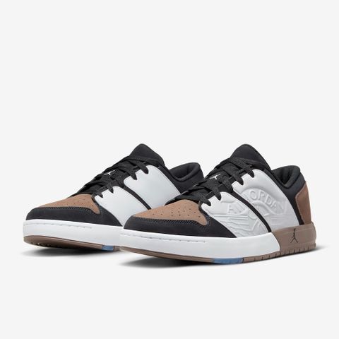 【NIKE】JORDAN NU RETRO 1 LOW 男鞋 籃球鞋 黑白咖-DV5141102