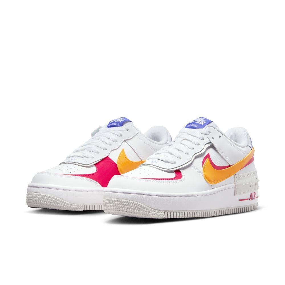  【NIKE】W AF1 SHADOW 女鞋 休閒鞋 白 多色-DZ1847100