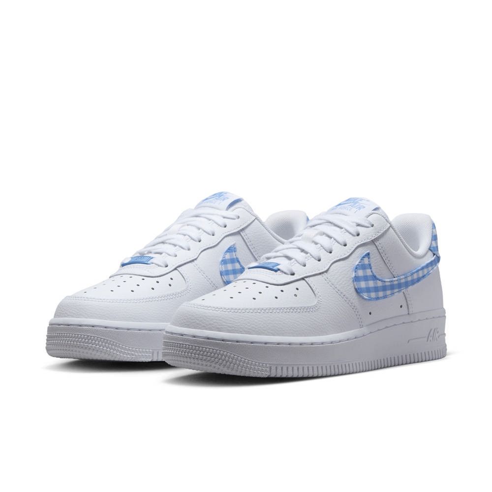 NIKE】WMNS AIR FORCE 1 07 ESS TREND 女鞋休閒鞋白藍-DZ2784100