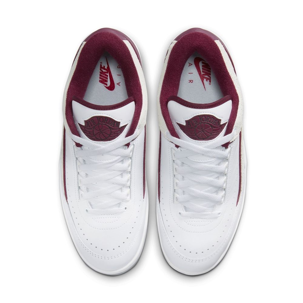 NIKE】AIR JORDAN 2 RETRO LOW 男鞋籃球鞋白酒紅-DV9956103 - PChome