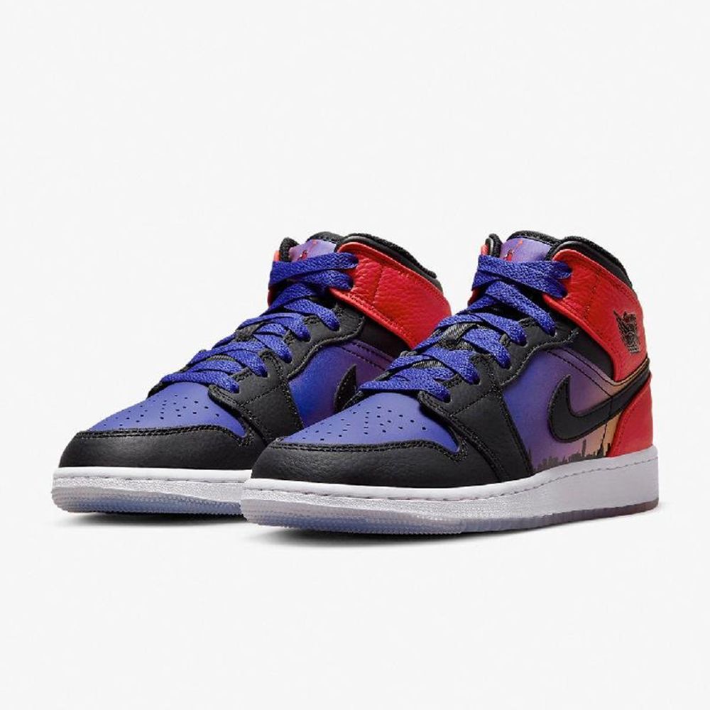 NIKE】AIR JORDAN 1 MID SS GS 童鞋女鞋大童籃球鞋多色-DX4379400