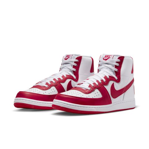 【NIKE】NIKE TERMINATOR HIGH 男鞋 休閒鞋 白紅-FJ4454100