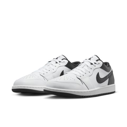 【NIKE】AIR JORDAN 1 LOW 男鞋 籃球鞋 白黑-553558132