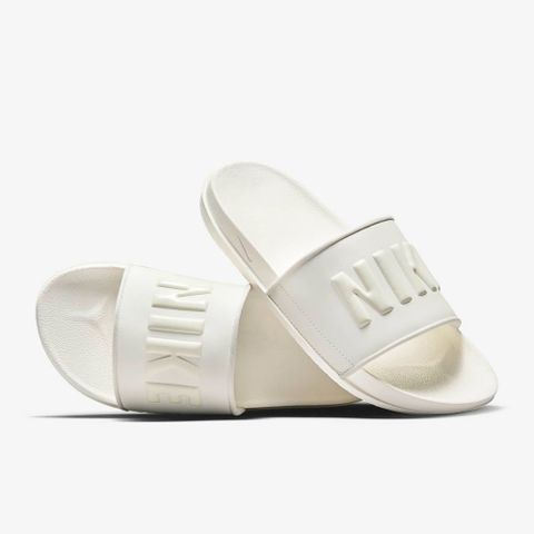 【NIKE】WMNS NIKE OFFCOURT SLIDE 女鞋 休閒鞋 拖鞋 白-BQ4632111