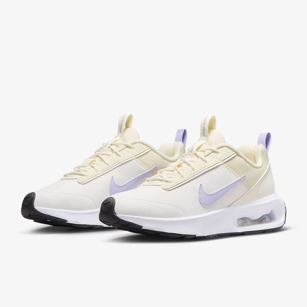  【NIKE】W NIKE AIR MAX INTRLK LITE 女鞋 休閒鞋 米白紫-DX3705103