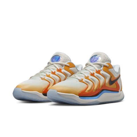 【NIKE】KD17 EP 男鞋 籃球鞋 Durant 杜蘭特 藍橘-FJ9488700