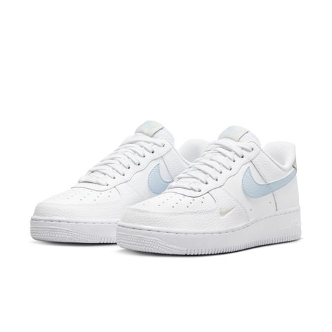 【NIKE】W AIR FORCE 07 女鞋 休閒鞋 白藍-HF0022100