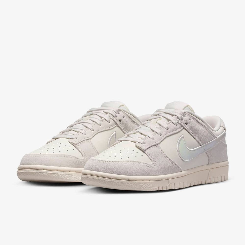  【NIKE】W NIKE DUNK LOW 女鞋 休閒鞋 雷射勾 米白灰-HF5074133