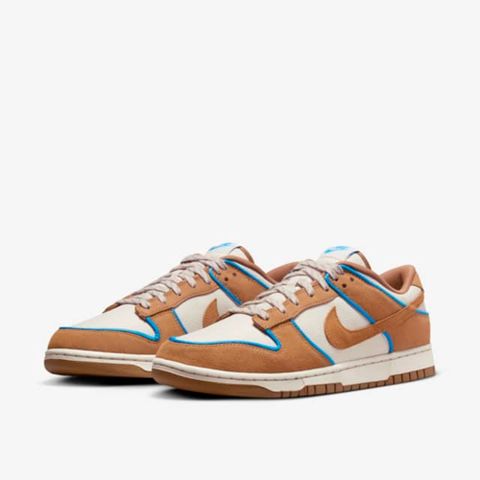 【NIKE】NIKE DUNK LOW RETRO PRM 男 休閒鞋 棕色-FN5825100