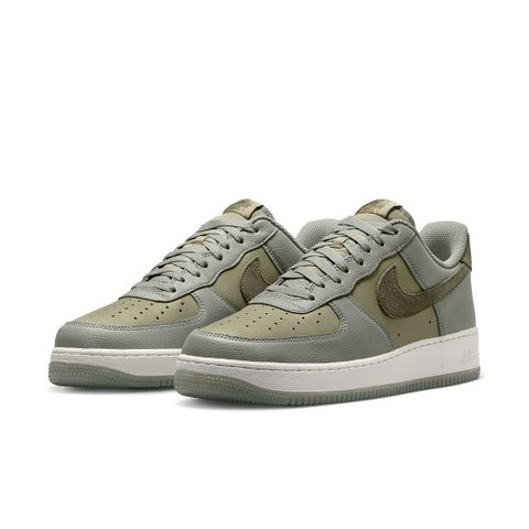 【NIKE】AIR FORCE 1 07 LV8 男 休閒鞋 灰綠-FJ4170002