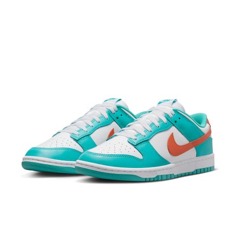 【NIKE】NIKE DUNK LOW RETRO 男 休閒鞋 白綠-DV0833102