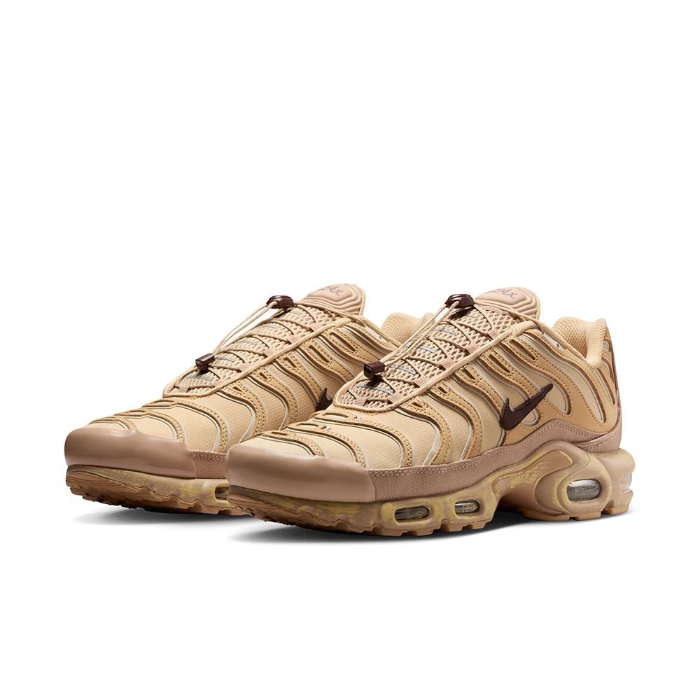  【NIKE】AIR MAX PLUS 男 休閒鞋 奶茶色-FZ5049222