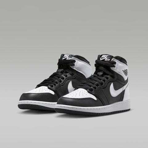 【NIKE】AIR JORDAN 1 RETRO HIGH OG GS 中大童 籃球鞋 黑白-FD1437010