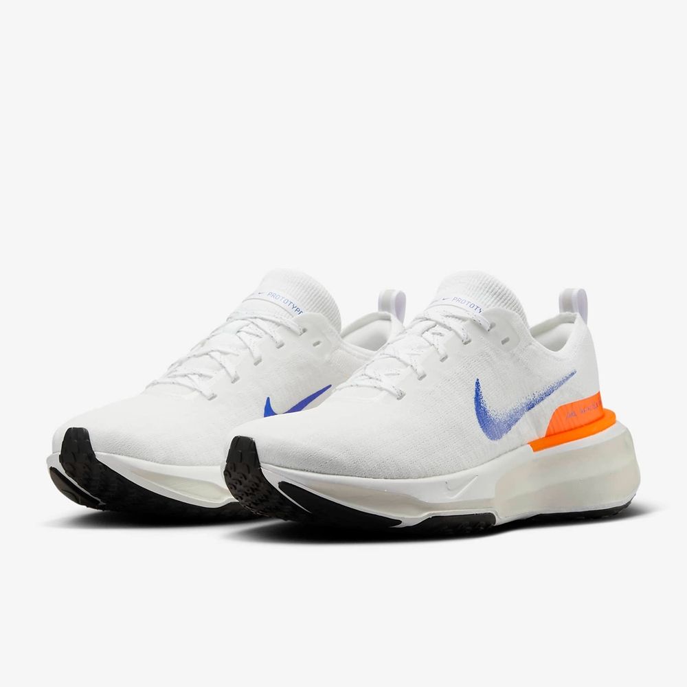  【NIKE】NIKE ZOOMX INVINCIBLE RN 3 FP 男鞋 跑步鞋 白藍橘-HJ6653900