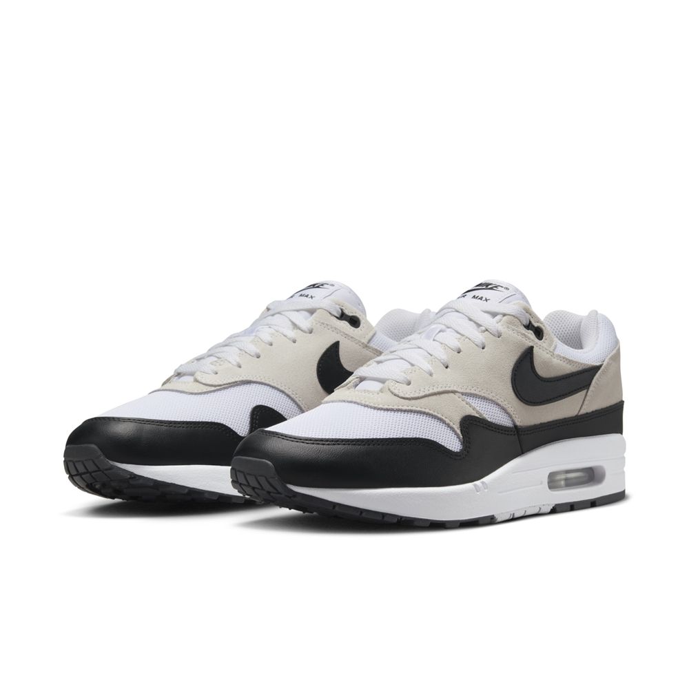  【NIKE】NIKE AIR MAX 1 ESS 男鞋 休閒鞋 米白黑-FZ5808101