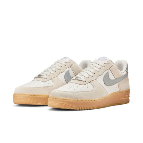 【NIKE】AIR FORCE 1 07 LV8 男鞋 休閒鞋 米灰色-FQ8714002