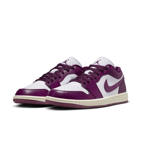 【NIKE】WMNS AIR JORDAN 1 LOW 女鞋 籃球鞋 紫色-DC0774161