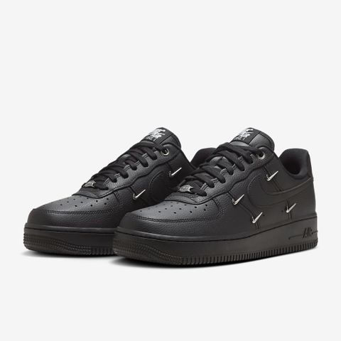 【NIKE】WMNS AIR FORCE 1 07 LX 女鞋 休閒鞋 黑色-HQ1180001